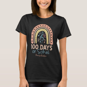 100. Tag der Schulmusiklehrer 100 Tage Musik R T-Shirt