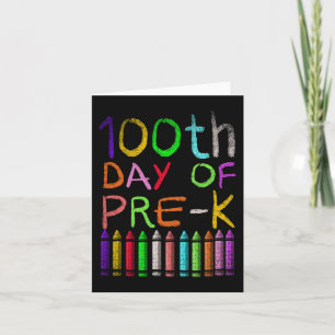 100. Tag des Geschenks vor dem K-Student 100 Tage Karte