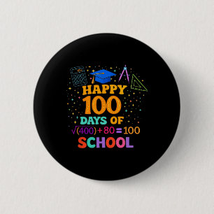 100. Tag des Schul-Lehrer-100-Tage-Math-Formel Button