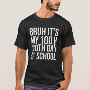 100. Tag des Schul-Outfits für Kinder, Lehrer, Sch T-Shirt