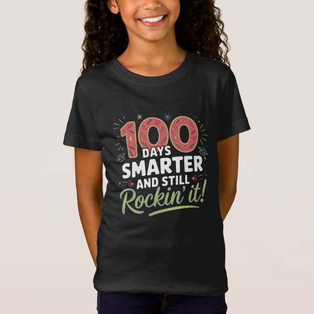 100. Tag des Schul-Shirts T-Shirt (Vorderseite)