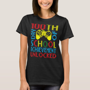 100. Tag des Schulerfolgs Unlocks Gaming B T-Shirt