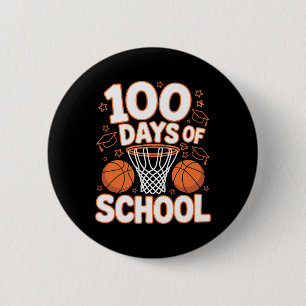 100. Tag des Schuljahres Lehrer Bysketbyll 100 Tag Button