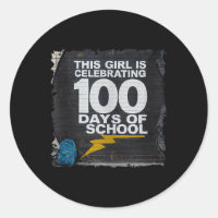 100. Tag Funny Outfit für Mädchen 100 Tage Schoo