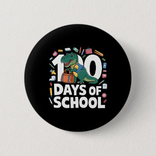 100. Tag Funny Outfit Lehrer & Amp; Student 100 D Button