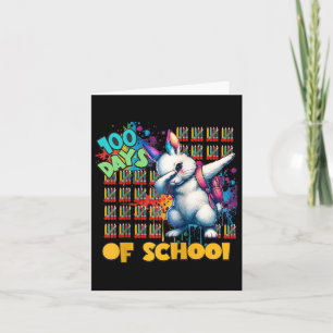 100. Tag Funny Outfit Lehrer & Amp; Student 100 D Karte