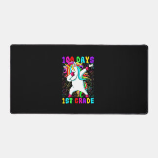 100. Tag Schule Einhorn 100 Tage 1. Klasse Sch Schreibtischunterlage
