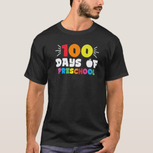 100. Tag Vorschule Klasse Schüler Lehrer 100 Tage T-Shirt