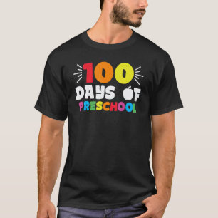 100. Tag Vorschule Klasse Schüler Lehrer 100 Tage T-Shirt