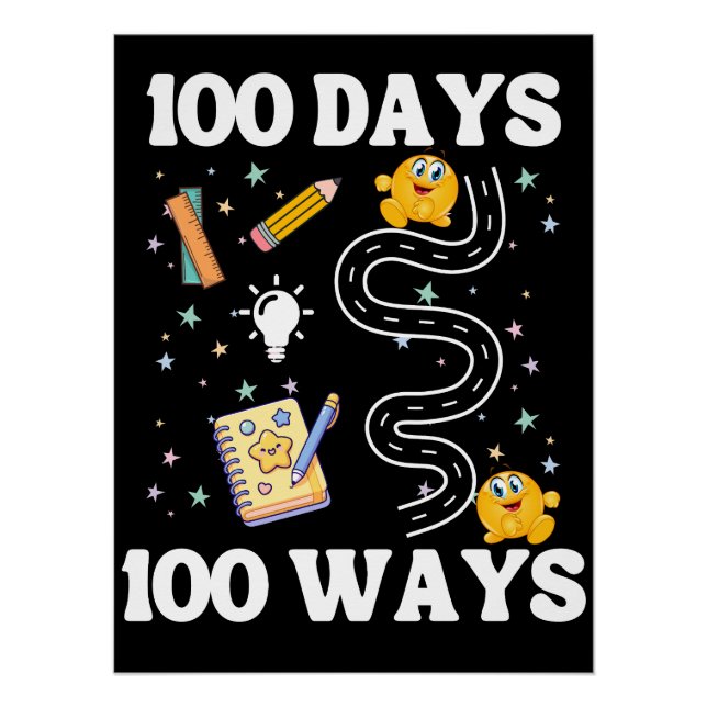 100 Tage 100 Wege Poster (Vorderseite)