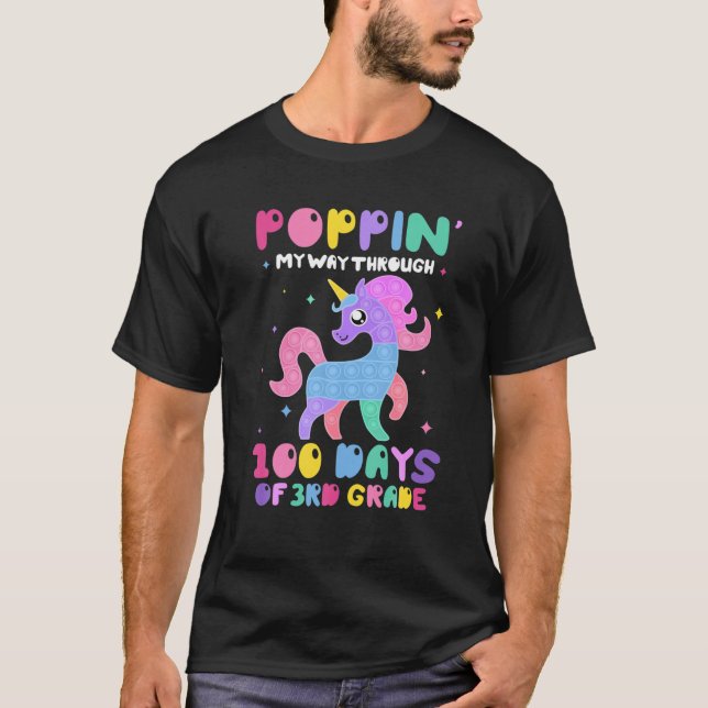 100 Tage 3D-Unico T-Shirt (Vorderseite)