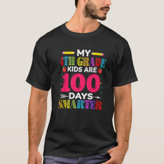 100 Tage 4. Klasse Lehrer Regenbogen 100 Tage T-Shirt