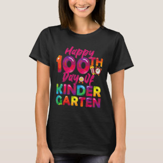 100 Tage Alle Schüler glücklich 100 Tage KI T-Shirt
