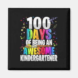 100 Tage als phantastischer Kindergärtner 100. Magnet