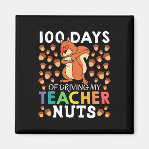 100 Tage, an denen ich meinen Lehrer führe, machen Magnet
