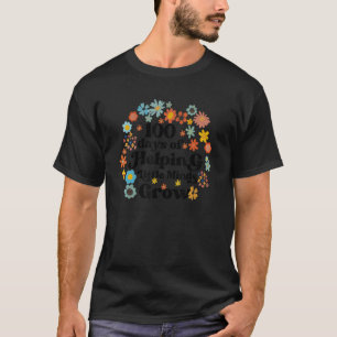 100 Tage, an denen kleine Minds helfen, wachsen 10 T-Shirt
