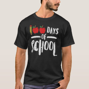 100 Tage Apfelschullehrer Shirt 100 Tage P