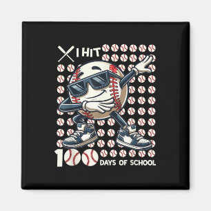 100 Tage Baseball Bat 100. Magnet