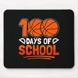 100 Tage Basketball der Schule für Schüler Coach P Mousepad
