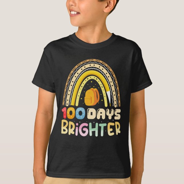 100 Tage Belletag 100. Schullehrer T-Shirt (Vorderseite)