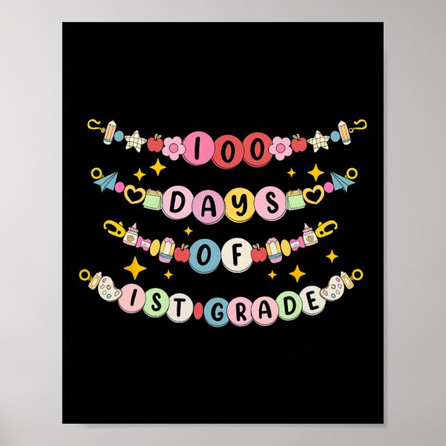 100 Tage Bracelet der 1. Klasse Poster (Vorne)