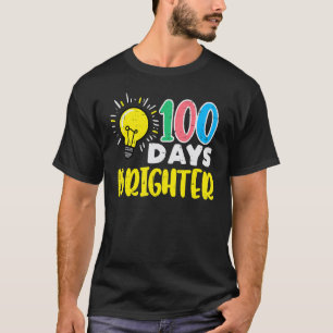 100 Tage Brighter Light Bulb 100. Tagesschule Smar T-Shirt