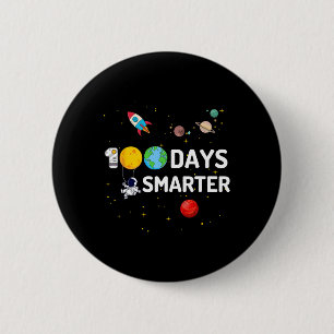 100 Tage cleverer Lustiger 100. Tag der Schule Ast Button