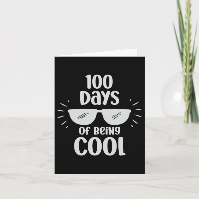 100 Tage Cool 1 Karte (Vorderseite)