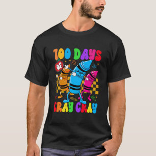 100 Tage Cray of School Teacher Boys Girls T-Shirt