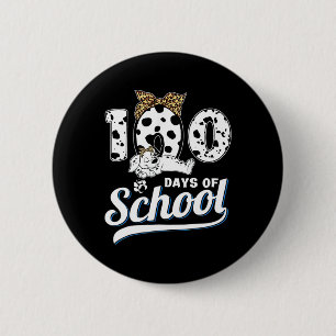 100 Tage Dalmatiner der Schule Dog Boys Girls 100 Button