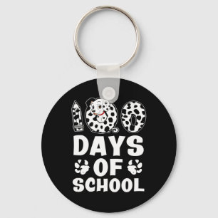 100 Tage Dalmatiner der Schule Dog Boys Girls 100 Schlüsselanhänger