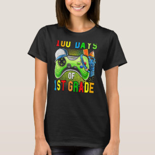 100 Tage der ersten Stufe entsperrt 100 Tage T-Shirt
