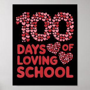 100 Tage der liebenden Lehrerin Frauen 100 Tage Poster