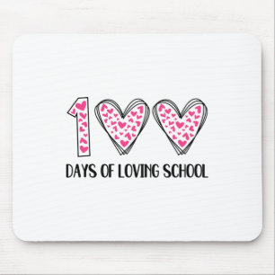 100 Tage der liebenden Schule 100. Schultag Mousepad