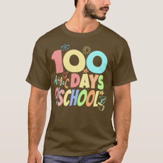 100 Tage der Schule 100. Tage schlauer Geschenkide T-Shirt