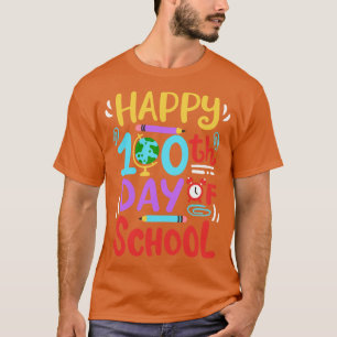 100 Tage der Schule glücklich 100. Tag T-Shirt