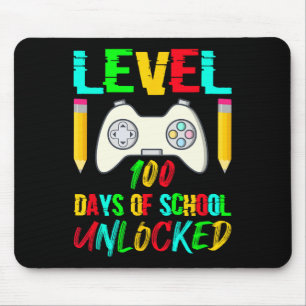 100 Tage der Schule, ungesperrte Gamer-Videospiele Mousepad