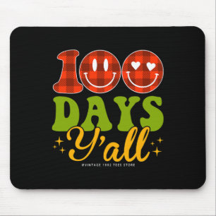 100 Tage der Schüler unterrichten 100 Tage im Jahr Mousepad
