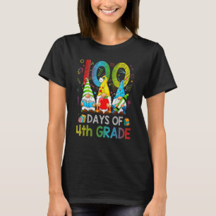 100 Tage des 4. Grades 100 Tage Schulgarnitur T-Shirt
