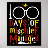 100 Tage Des Chaos Gemanagt Lehrer Kind 100. Tag