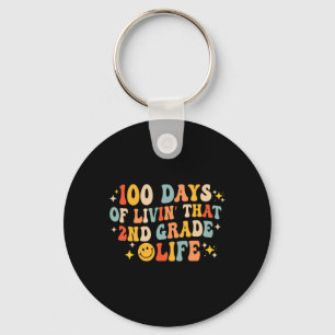 100 Tage des Lebens" der 2. Stufe 100. Tag Schlüsselanhänger