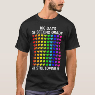 100 Tage des zweiten Grades noch liebend es Herz 1 T-Shirt