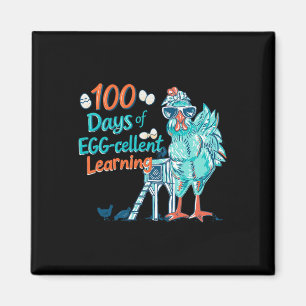 100 Tage Ei-extra smarter Lehrer Kinder 100. Tag O Magnet