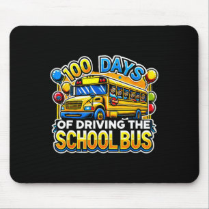100 Tage Fahrt mit dem Schulbus 3 Mousepad