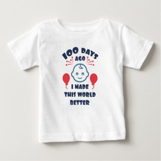 100-Tage-Feier für das Baby |100. Kinderdusche T-shirt