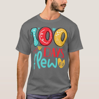 100 Tage flogen bis 100 Tage Schulgeschenk für den T-Shirt