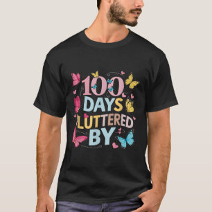 100 Tage geflattert durch den 100. Schultag T-Shirt