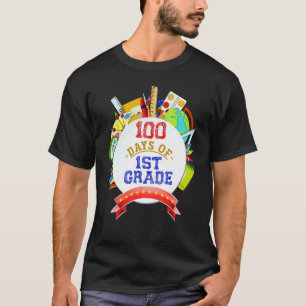 100 Tage Geschenk für Schüler der 1. Klasse 100 Ta T-Shirt