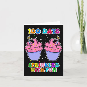 100 Tage geteilt mit Fun Cupcake 100. Tag der S Karte