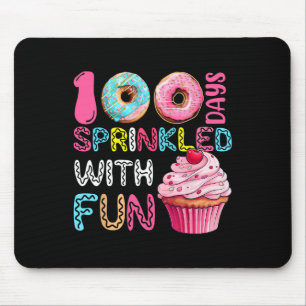 100 Tage geteilt mit Fun Cupcake 100. Tag der S Mousepad